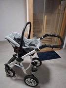 Wózek dziecięcy Riko Nano alu tech rama plus nosidełko 