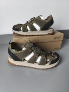 Sandały Clarks Atl Trek Weave kolor olive combi nubuck 26170320