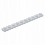 LEGO PANEL PŁYTKA 1X10 BIAŁY