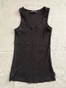 Czarny podkoszulek House, r. XS. 