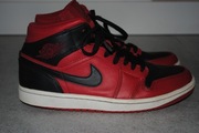 Buty Nike Air Jordan 1 Mid Gym Red and Black roz 41