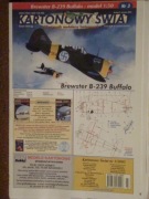 Kartonowy Świat Buffalo B-239   1:50                   