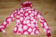 Kurtka Cropp r. M, czerwona, narciarska, na ulicę, kaptur, śliczna, okazja!