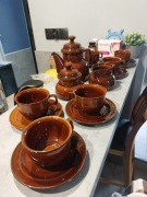 Serwis kawowy marki Chodzież z okresu PRL-u