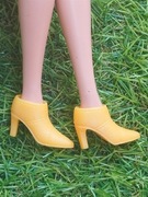 Buty szpilki kozaki krótkie dla lalek Barbie 