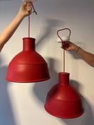 2x nowoczesna Unfold lampa wisząca Muuto skandynawski design