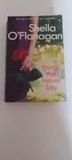 Shelia O'flanagan Things we never say