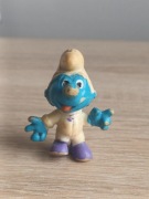 Figurka Gumowa PRL Bootleg Smerfy