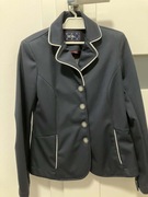 Granatowy frak jezdziecki