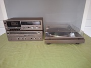PRL zestaw stereo SHARP SA-11 + RT-100 + RP-11 + kolumny CP-255