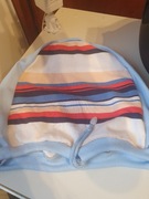 Pokrowiec na kask narciarski Uniwersalny L/XL podwójny  niebieski