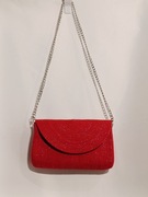 Torebka Damska Kopertówka ze Sznurka Bawełnianego Zuza Rękodzieło 