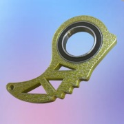 KeyRambit Gold-Silver - popularny Fidget Spinner z TikToka