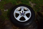 2xFelgi Saab Opel felgi 6,5x15 cali + 4 opony lato