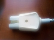 Wtyczka chińska, wejście do lampy HANAU. Tabliczka znamionowa.