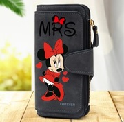 Disney Portfel damski Pojemny. Monety, banknoty i karty Nowy