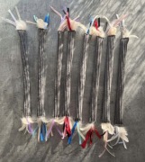 ZABAWKA DLA KOTA Z WALERIANĄ - PAŁECZKA 50CM szary