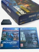ps4 slim + gry The Last of Us Uncharted playstation 4 slim