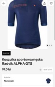 Koszulka rowerowa Radvik Alpha Gts jak nowa, 50% ceny