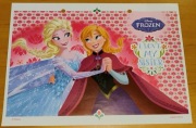 Karteczka, karteczki kolekcjonerskie do segregatora FROZEN