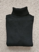 Gruby golf męski Zara czarny, wełna/nylon, rozm. M