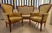 SELVA - 2 fotele + sofa - elegancki zestaw - wygodne, stabilne