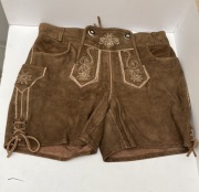 spodenki krótkie damskie 38 bawaria skóra ESMARA