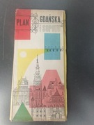 Plan Gdańska i Sopotu. PRL