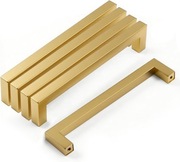 Drenky zestaw 5 złotych uchwytów meblowych 160mm ze stali nierdzewnej