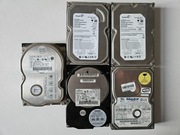 Dyski twarde PC 5szt