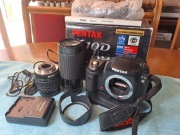 Aparat Pentax K10D zestaw
