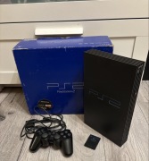 PlayStation 2 Fat Dualshock sony karta pamięci pudełko.