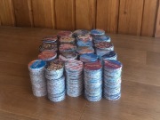 Ogromna kolekcja żetonów