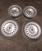 Felgi VAG 5x112  + 2 opony zimowe Pirelli Sottozero 3