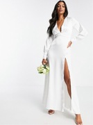 Blume Bridal suknia ślubna z długim rękawem rozmiar XL _CBD