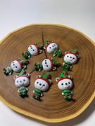 Elf Teddy Bear miś zawieszka na choinkę, brelok