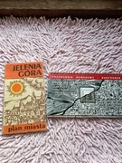 Jelenia Góra plan miasta 1977 przewodnik rowerowy