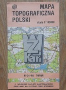 Mapa Topograficzna Polski Toruń