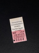 Magnes Bilet Tempel (Templewo) - Berlin Stadtbahn