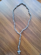 Różaniec ręcznie robiony ze sznurka