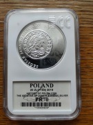 20zł Szóstak Jana Sobieskiego Historia Monety PR70 GCN