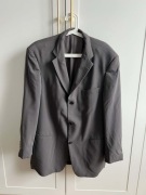 Marynarka męska vintage szara 100% wełna HUGO BOSS r. 42 L