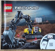 Lego Technic 42121 używany, opakowanie, instrukcja