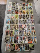 Karty kolekcjonerskie  StarWars Topps - 62 sztuki 