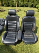 Komplet siedzeń audi A6 C5 czarne skóry