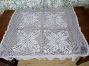 Szydełkowy obrusik 95x85