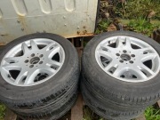 Koła Alu 16" 5x112 Mercedes / Letnie 225/55