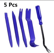 Ściągacze, zestaw do tapicerki samochodowej, łyżka ściągacz łapka, 5 części