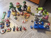 Wielki zestaw Super Mario, figurki, breloki, gry zręcznościowe