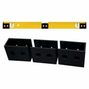 Uchwyty na poziomice 58 x 32 x 48 3 segmenty